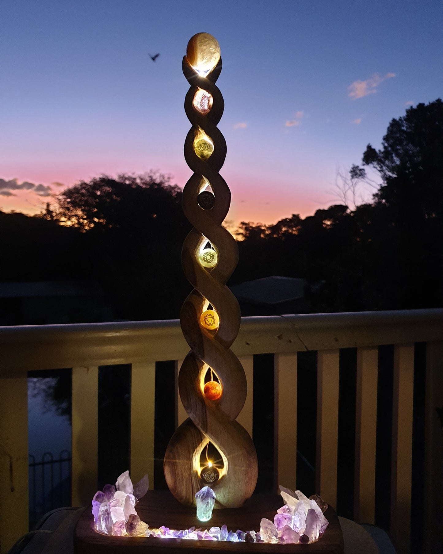 Timber Crystal Tower - Medium