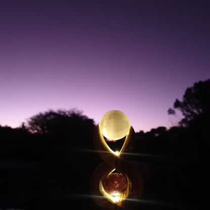 Healing Crystal Tower Light